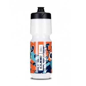 Bidon Cube Flow 750 albastru/portocaliu, 750 ml