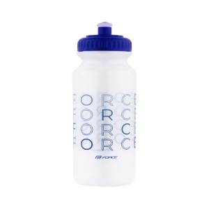 Bidon FORCE ENJOY 500ml, Transparent/Albastru
