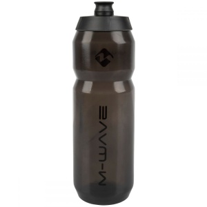 Bidon Plastic M-WAVE PBO-750 Negru - Transparent