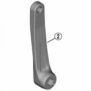 Brat stanga pt. angrenaj Shimano FC-MT101 175mm negru