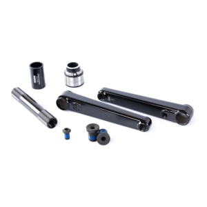 Brate Pedalier Federal Bikes Vice V2 3pc Chromoly Mid 24mm 175mm Negru