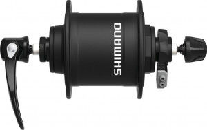 Butuc fata dinam Shimano DHT4000 100mm, 36hole, w. SNSP, black