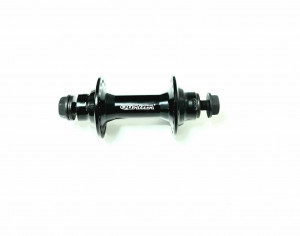 Butuc fata Quanta BMX MBJF, alu, M15x100x99, Bolts M15, rulmenti, negru, OEM