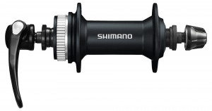 Butuc fata Shimano HB-M4050 32h OLD 100mm ax 108mm negru