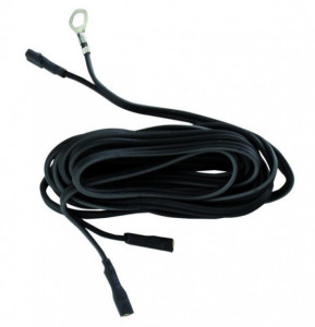Cablu dublu litat pentru dinam 220cm cu sistem conectare