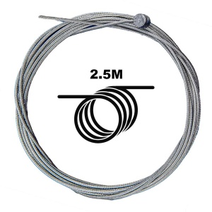 Cablu frana otel pentru trotineta electrica 250cm - set 5 bucati