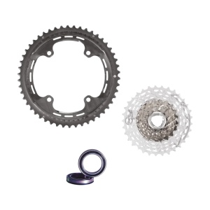 Campagnolo Ultra Kit cassette+ chainring 13-s, 50 + 11/36t. incl. USB bearing QCK