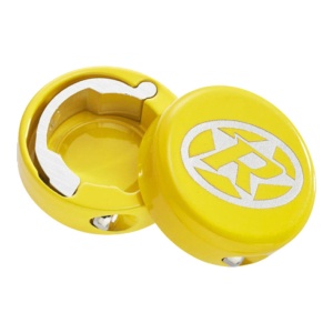 Capace Mansoane Reverse Barends Pentru Lock-On-Grips, 2 Bucati, Yellow