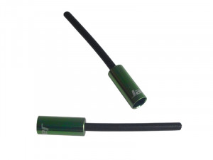 Capete camasa frana Jagwire 5 mm verzi