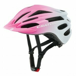 Casca Cratoni Pacer Jr. PINK/WHITE MATT