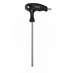 Cheie Force hexagonala cu maner T 4 mm, cu capat rotund