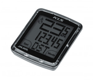 Ciclocomputer Kellys Duel, Gri