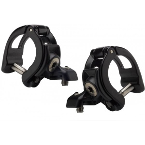 Clema MatchMaker X, Pair, Black with Ti Bolts (compatible with all SRAM MM-compatible