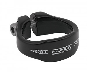 Colier Force 31.8mm al. negru