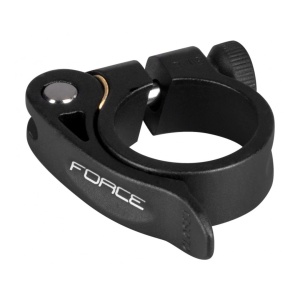 Colier Force C4.4 with QR 31,8mm Al,negru mat