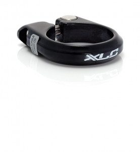 Colier pt tija de sa XLC MTB PC-B01 Alu 34.9mm Black Sock.