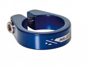 Colier pt tija de sa XLC PC-B05 blue 34.9mm Alu