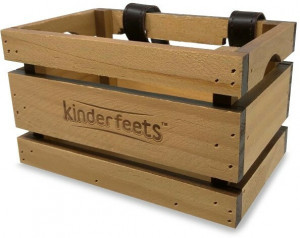Cos tricicleta Kinderfeets lemn