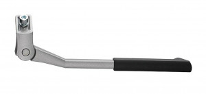 Cric Ursus Mooi 26-28" argintiu, ajustabil, aluminiu, intital assembly