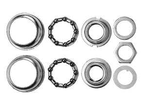 Cuvetarie ax pedalier BMX bottom bracket cpl., f. one-piece crank