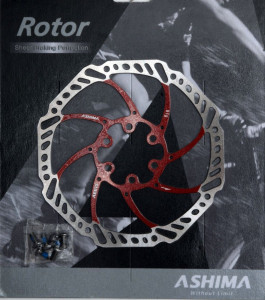 Disc frana Ashima ARO-15 180mm rosu