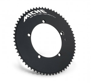 Foaie angrenaj Miche Sei Giorni BCD 144mm 62T, negru
