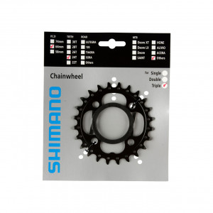 Foaie Shimano FC-M522 24T-AE neagra cu protectie