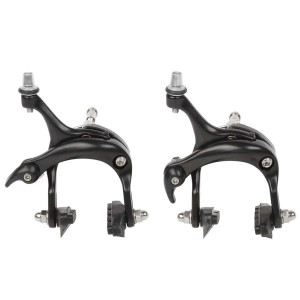 Frane aluminiu Racing fata si spate 43-60mm negre