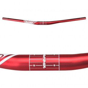 Ghidon Funn Kingpin Supreme, Alu. 7-series, 35mm, ridicare+15mm,L.785mm, rosu matt, logo2