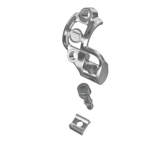 Handlebar clamp Shiftmix 3, left, for SRAM Matchmaker® shifters, silver (PU = 1 piece)