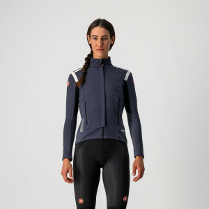 Jacheta Castelli Perfetto RoS W LS, de dama, Bleumarin