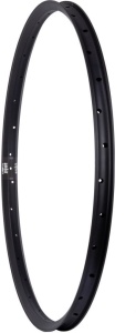 Jantă AMBIT® Realm 26", față/spate, 28 găuri, negru