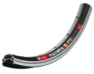 Janta DT Swiss 535 700C 28" black 622-19 VL 6,5 mm 32H, simple eyelets