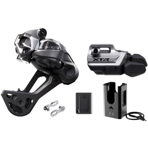 Kit DI2 Upgrade SHIMANO XTR M9250, Incl. RD-M9250-SGS 3RD Group, SW-M9250-IR 3RD Group, BT-DN320 1ST Group, EC-DN100SM, SM-CN910-12, Ambalat IND.