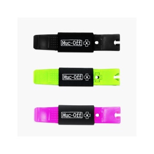 Leviere Muc-Off Rim Stix Tyre Levers Negru/Verde/Roz - Set 24 Buc.