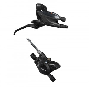 Maneta de schimbator/frana Shimano ST-EF505(8R) BR-MT200(R) 8v Placute resin incluse ambalat ind.