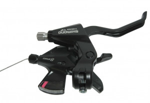 Maneta frana+schimbator Shimano Altus ST-M310 2-Finger 8v, dreapta, V-Brake, 2050mm, black