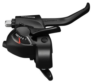 Maneta schimbator/frana Shimano ST-EF41-7R dreapta 7v cablu de schimbator 2050mm 2 degete negru