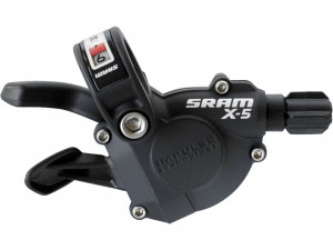 Maneta schimbator spate Shifter X-5 Trigger 9 viteze, negru