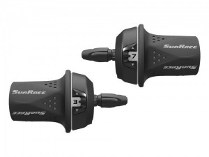 Manete schimbator Sunrace TSM21 Revo Shifter 3 (Friction) x6 vit.
