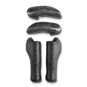 Mansoane Cube Natural Fit Grips Comfort Bar Ends black s