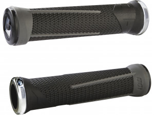 Mansoane ODI MTB AG1 Signature Lock-On 2.1 negru-grafit, 135mm colier argintiu