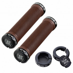 Mansoane Reverse Nico Vink 30/130mm Lock On maro/negru