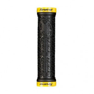 Mansoane Reverse Stamp Lock-On 135/30mm Negru/Galben