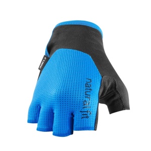Manusi CUBE Short Finger X Natural Fit Black Blue