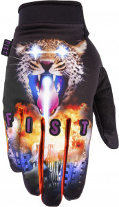 Manusi FIST Lazer Leopard, violet-negru
