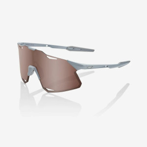 Ochelari HYPERCRAFT - Matte Stone Grey - HiPER Crimson Silver Mirror Lens