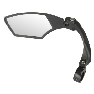 Oglinda bicicleta M-Wave 'Spy Space' 3D, ajustabila, clema alu 22,2mm, pentru E-bike, montare partea stanga