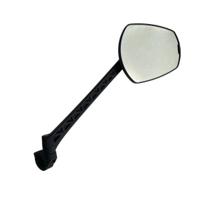 Oglinda E-Bike Pentru Ghidon Zefal Espion E80 Neagra, Convex, Prindere Externa Dreapta