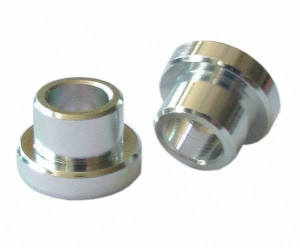pair Alu socket eye cushion 12mm bore 8mm for 50,0mm density